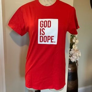 God is Dope tee